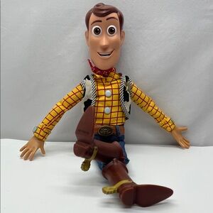 Cowboy Woody Action Figure with Yellow and Brown Outfit Toy Story